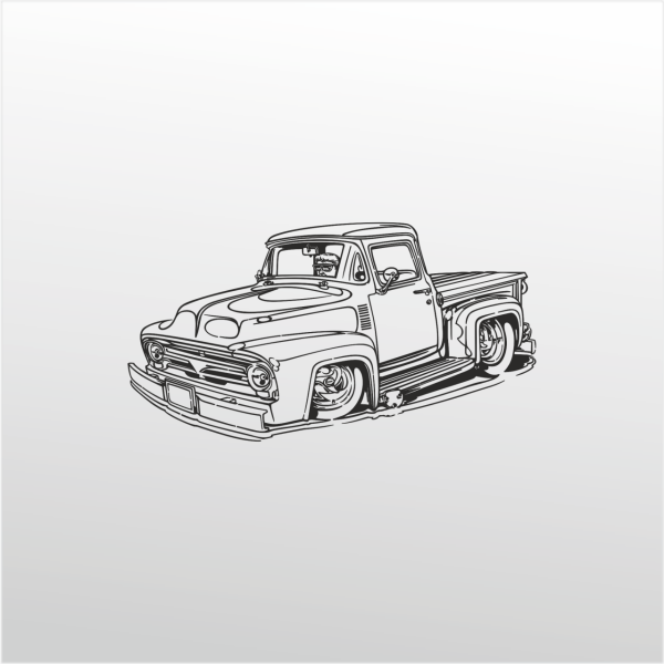 Folyo Sticker Klasik Araba ADKPQUY696