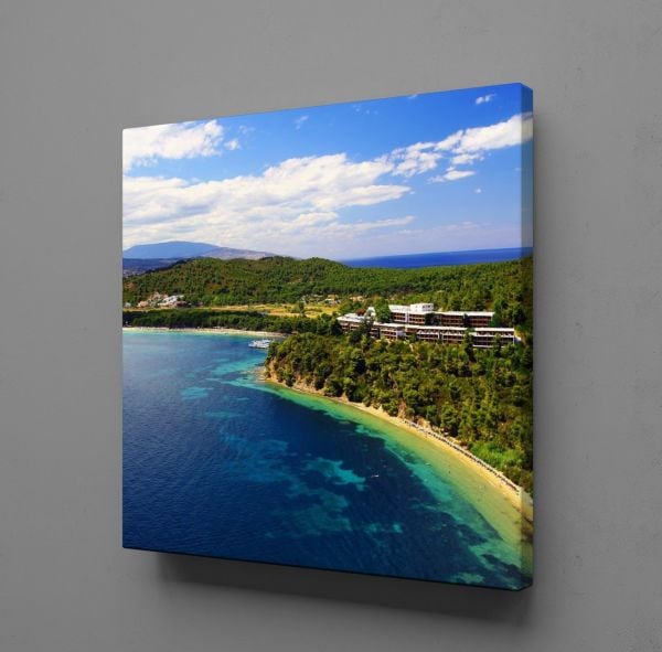 SAHİL BOYU KANVAS TABLO