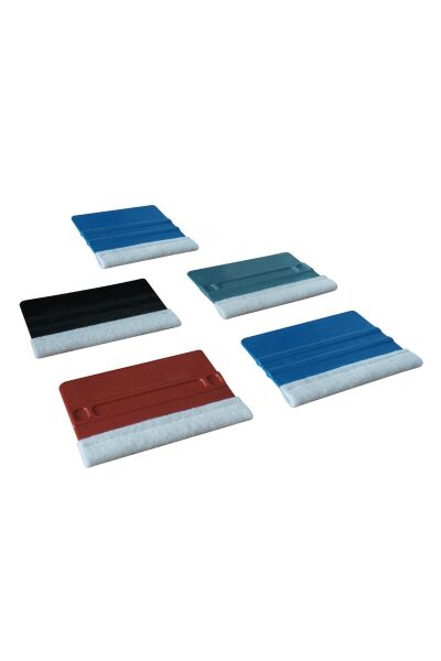 Keçeli Ragle (5 Adet) Folyo & Cam Filmi Yapıştırma Aparatı