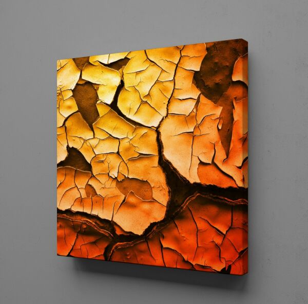 KIRMIZI KANVAS TABLO