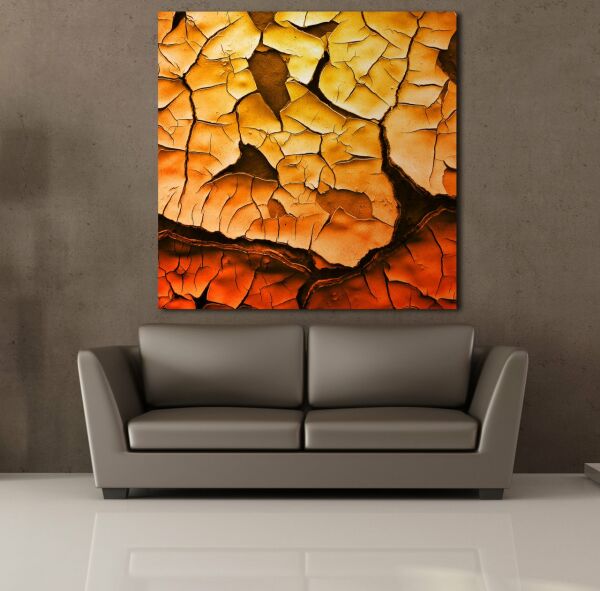 KIRMIZI KANVAS TABLO