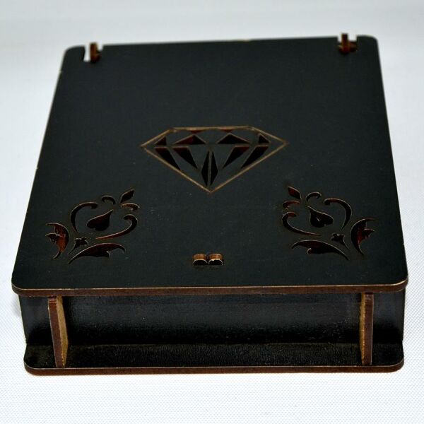 SİYAH HEDİYELİK KUTU