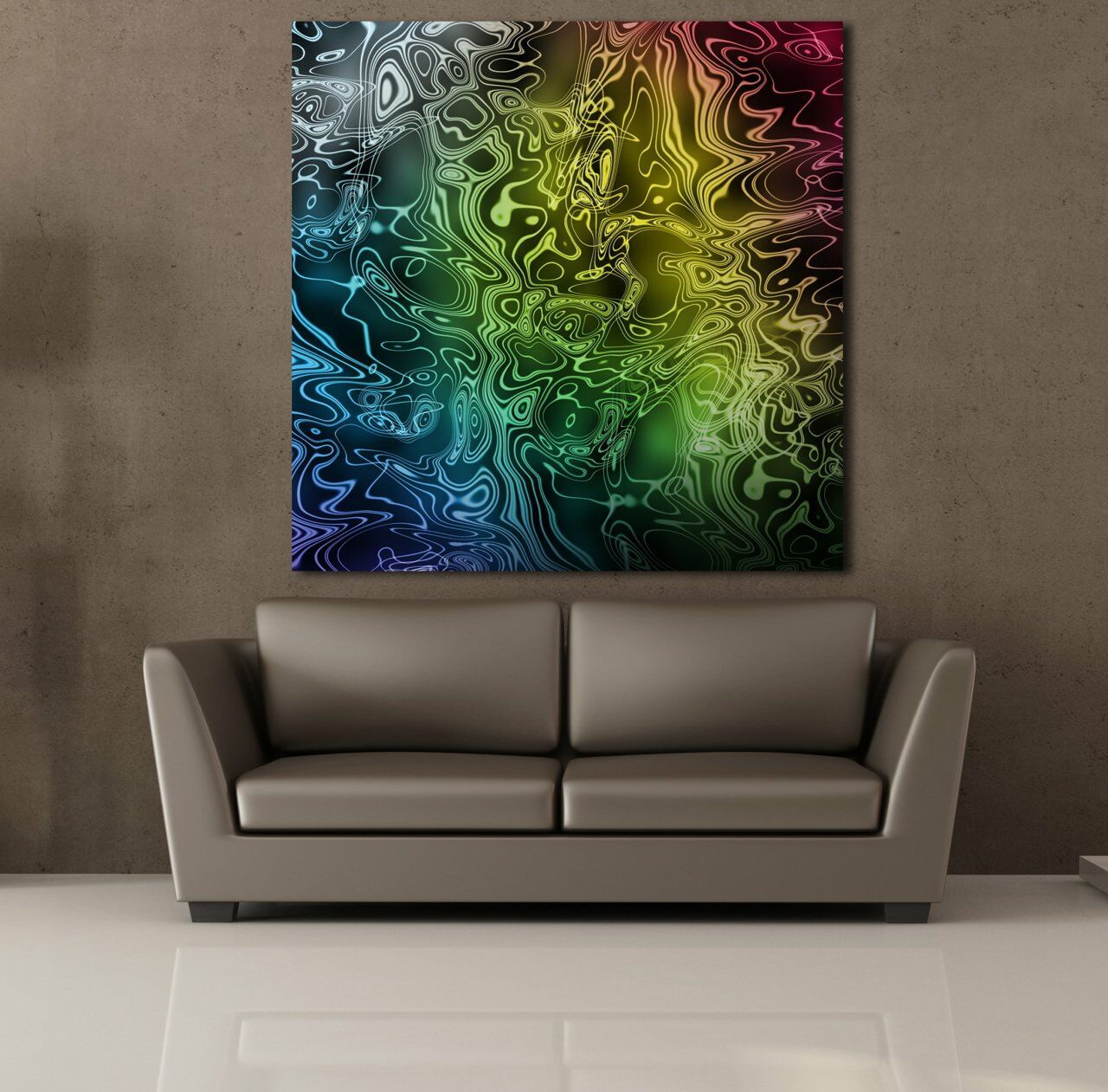 RENKLERİN GEÇİŞİ KANVAS TABLO