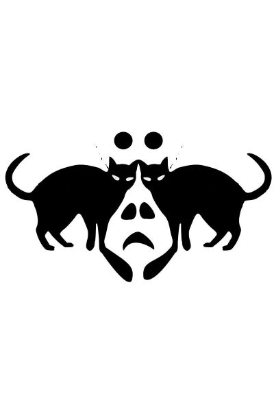 KEDİLİ HAYALET FOLYO STİCKER