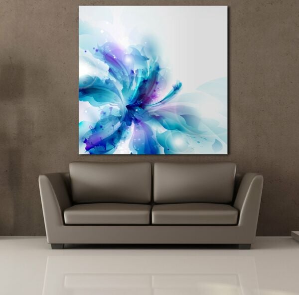 RENKLİ ÇİÇEK KANVAS TABLO