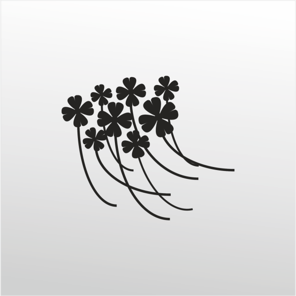 Folyo Sticker Çiçekler