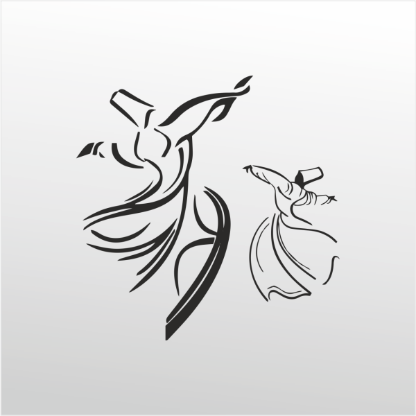 Folyo Sticker Mevlana