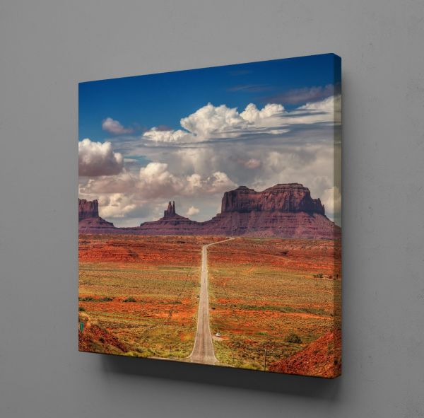 DAĞ YOL KANVAS TABLO