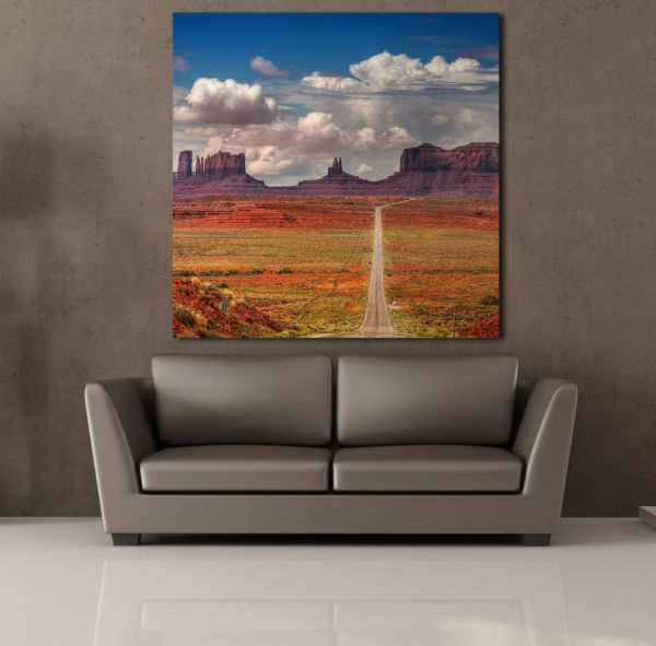 DAĞ YOL KANVAS TABLO