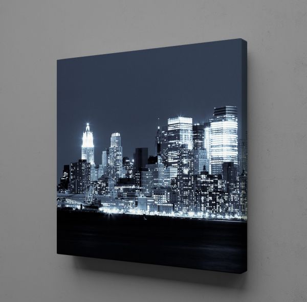 DENİZ VE EV KANVAS TABLO