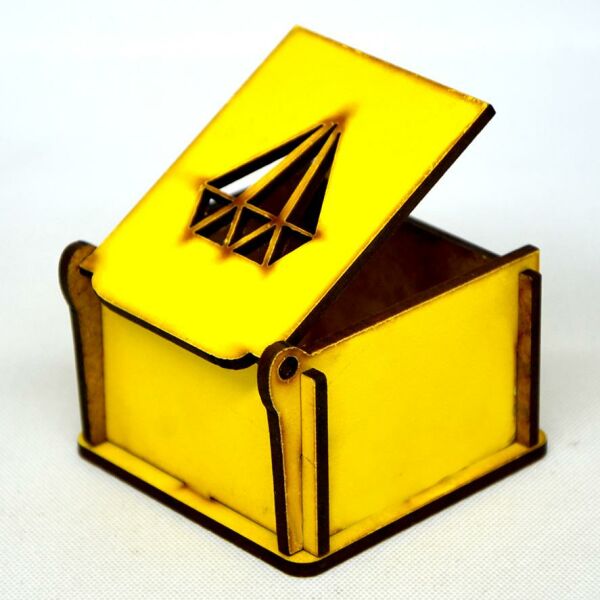 SARI HEDİYELİK KUTU