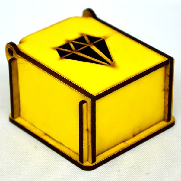 SARI HEDİYELİK KUTU