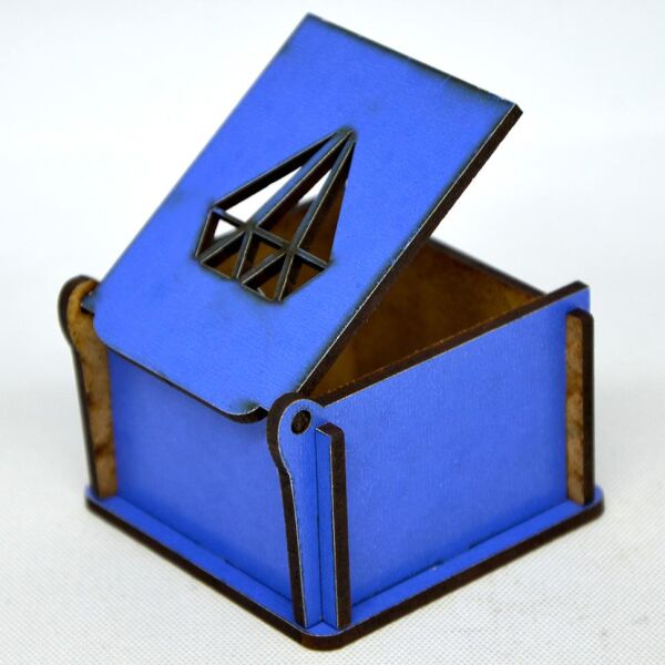 MAVİ HEDİYELİK KUTU