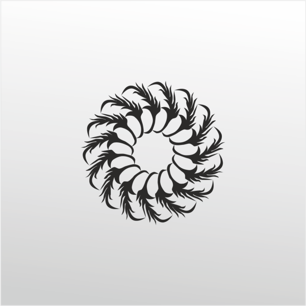 Folyo Sticker Tüy Deseni