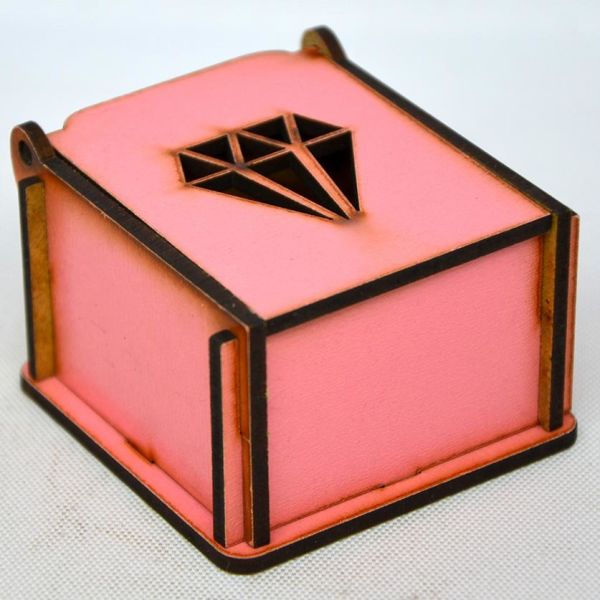 PEMBE HEDİYELİK KUTU