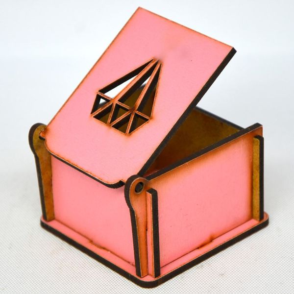 PEMBE HEDİYELİK KUTU