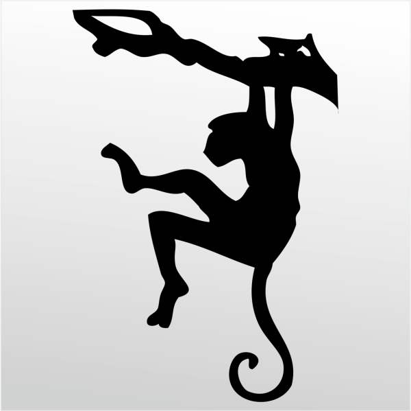 Folyo Sticker Maymun