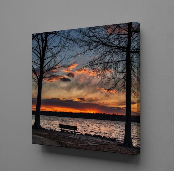 GÜN BATIMI MANZARASI KANVAS TABLO