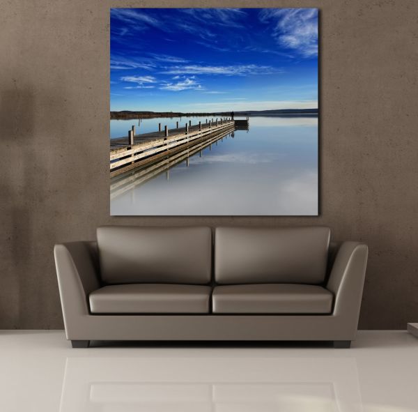 KÖPRÜ VE DENİZ KANVAS TABLO