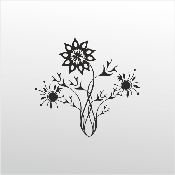 Folyo Sticker Ayçiçeği