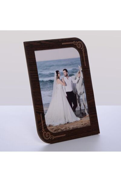Ahşap Venge Renk Resim Çerçeve 10x15