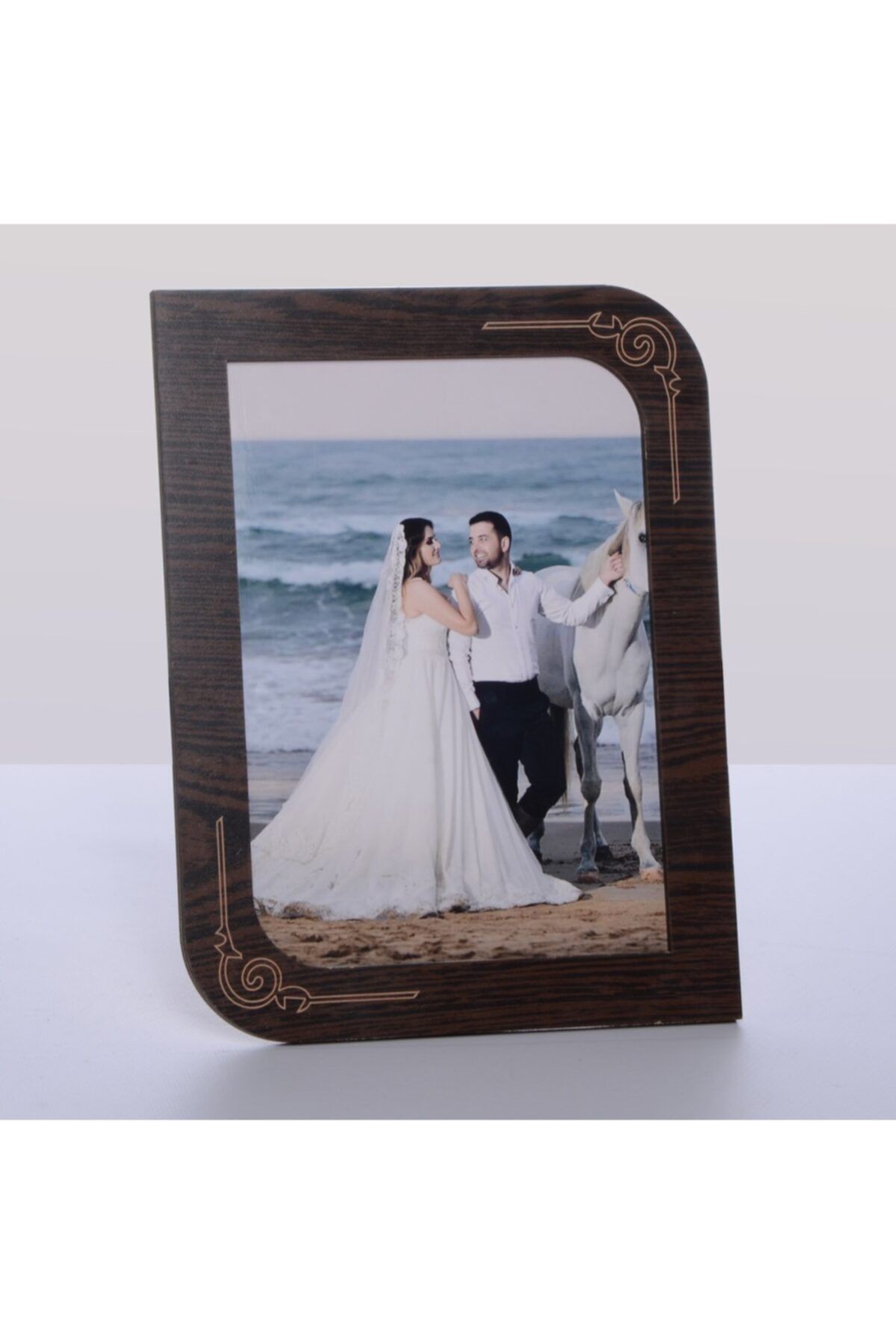 Ahşap Venge Renk Resim Çerçeve 10x15
