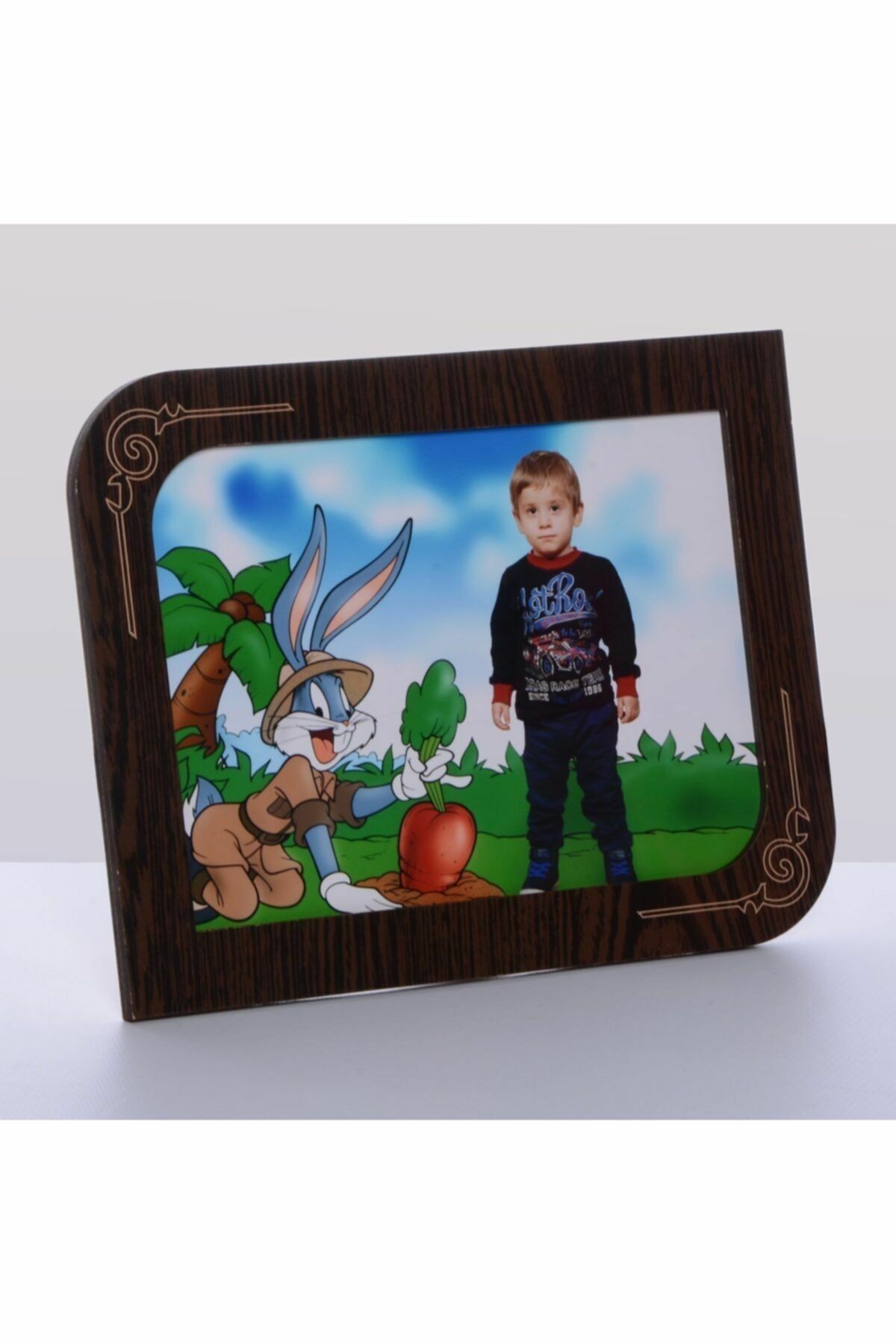 Ahşap Venge Renk Resim Çerçeve 10x15