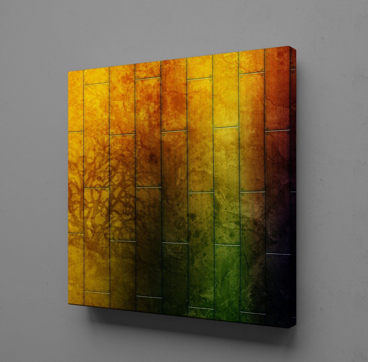 RENKLİ  DUVAR KANVAS TABLO