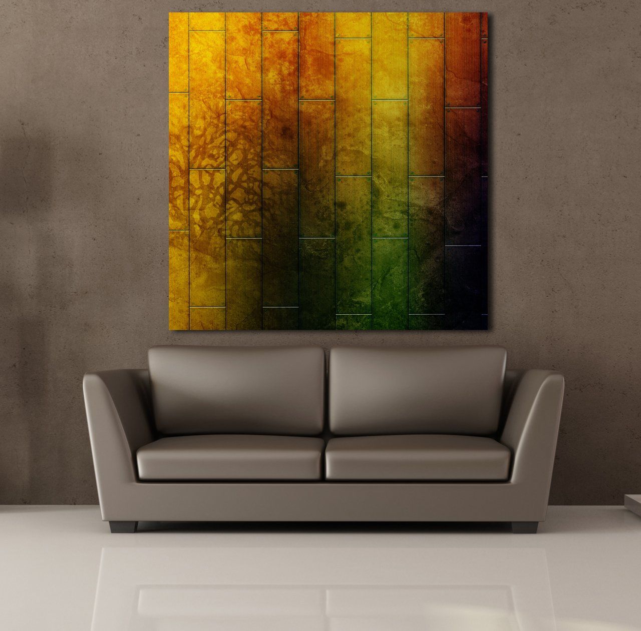 RENKLİ  DUVAR KANVAS TABLO