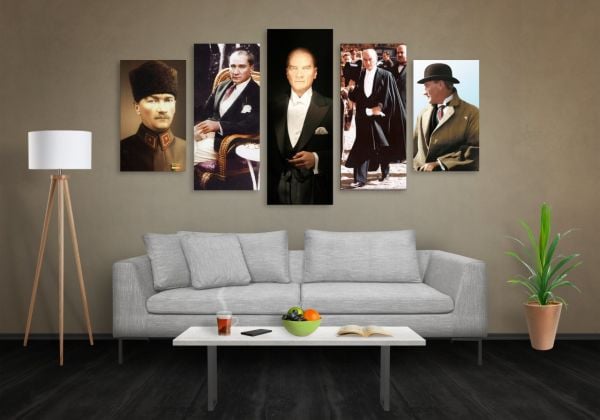 ATATÜRK RESİM MODELLERİ  KANVAS TABLO