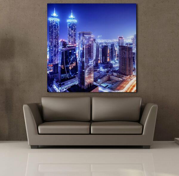 DÜNYANIN ÜNLÜ ŞEHİRLERİ MANZARASI KANVAS TABLO