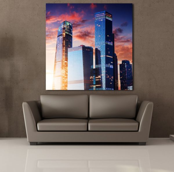 BİNALAR KANVAS TABLO