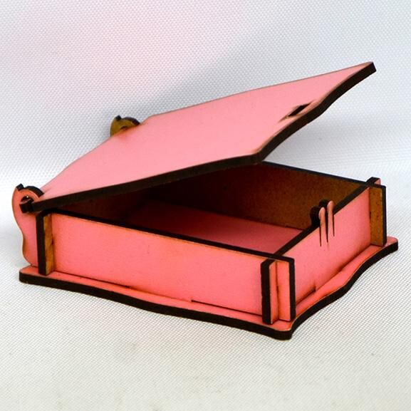 PEMBE HEDİYELİK KUTU