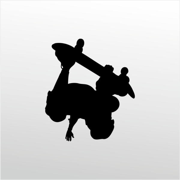 Folyo Sticker  Kaykaycı