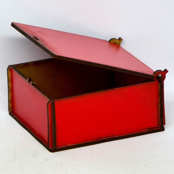 KIRMIZI HEDİYELİK KUTU