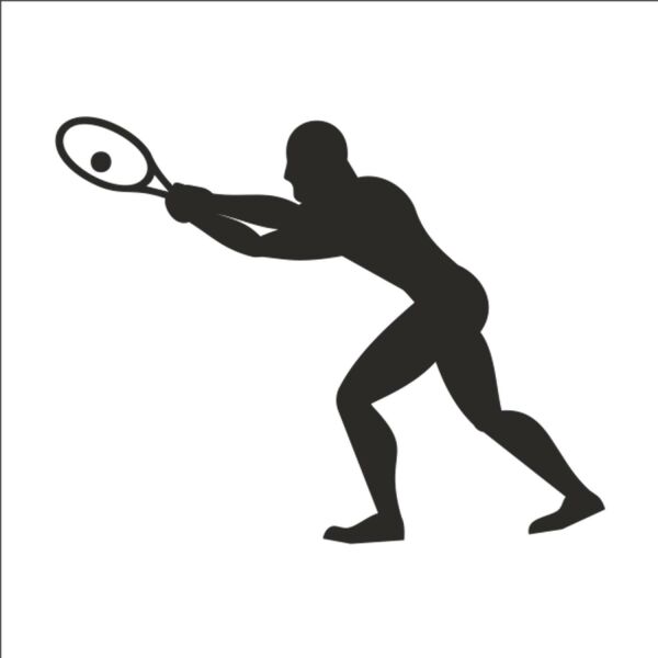 TENİSCİ FOLYO STİCKER