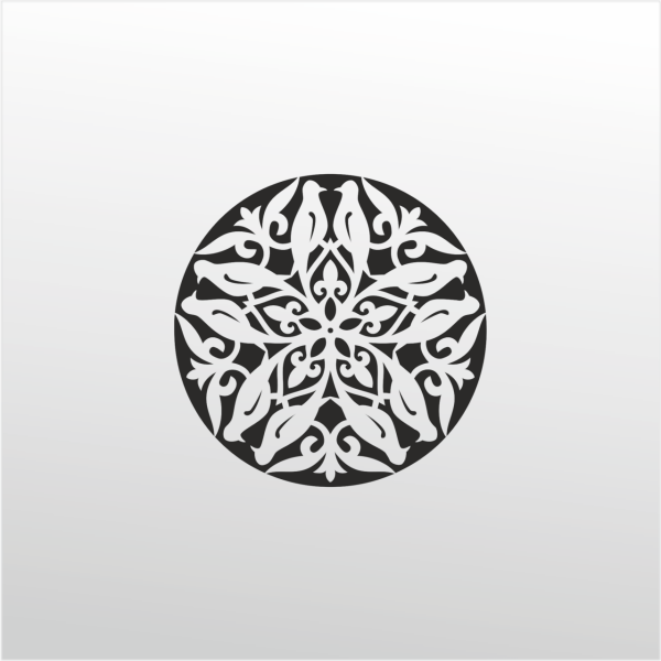 Folyo Sticker Kuş Deseni