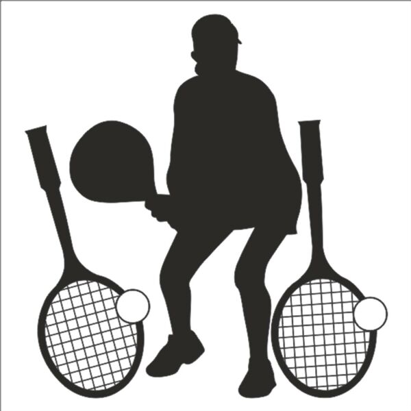 TENİSCİ FOLYO STİCKER