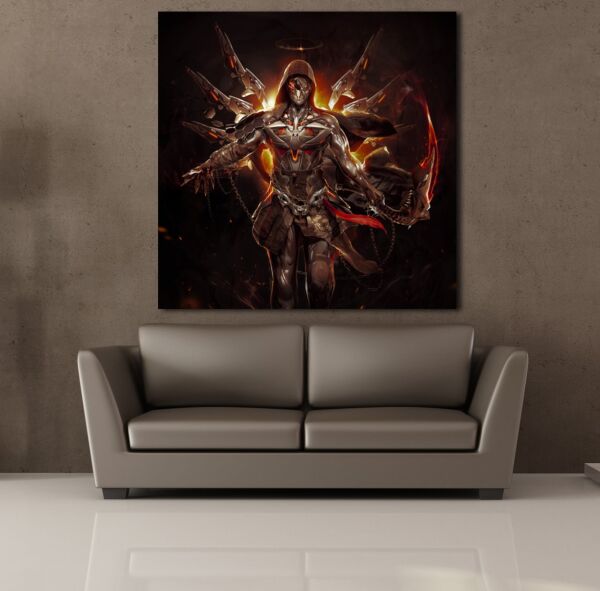 SAVAŞCI KANVAS TABLO