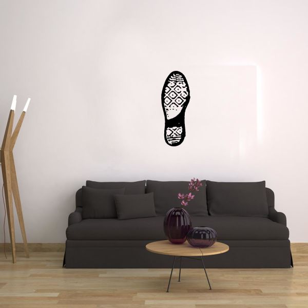 AYAKKABI İZİ FOLYO STİCKER