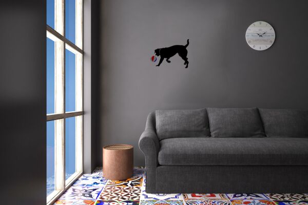 TOP OYNAYAN KÖPEK FOLYO STİCKER