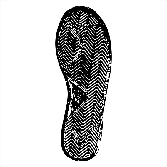 AYAKKABI İZİ FOLYO STİCKER DERSTV304