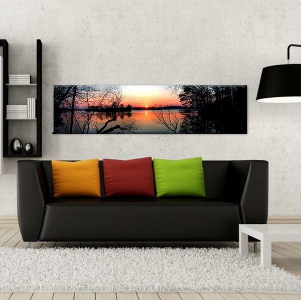 Göl Manzarası Kanvas Tablo