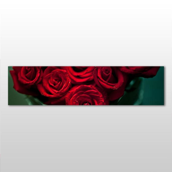 Kırmızı Gül Kanvas Tablo