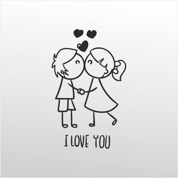 Folyo Sticker Kadın Ve Erkek