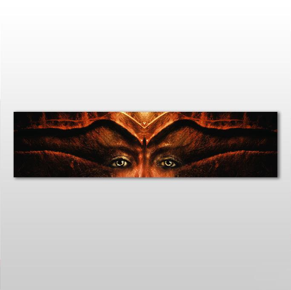 Tepe Göz Kanvas Tablo