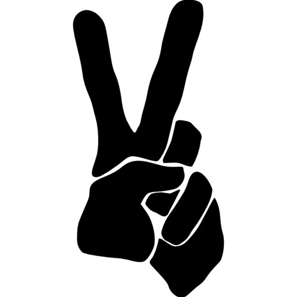 ZAFER İŞARETİ FOLYO STİCKER