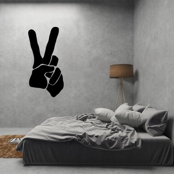 ZAFER İŞARETİ FOLYO STİCKER