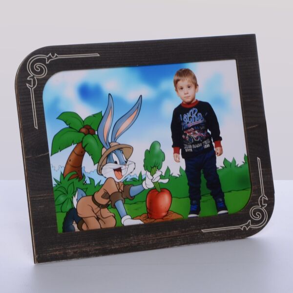 AHŞAP REBAB RENK RESİM ÇERÇEVE 15x21