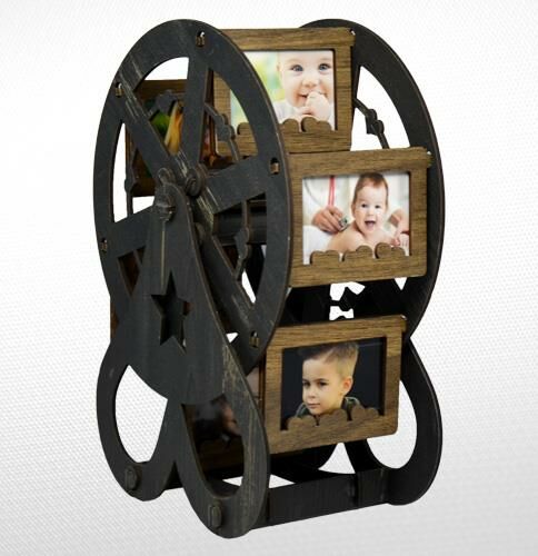 AHŞAP REBAB RENK DEĞİRMEN RESİM ÇERÇEVE 20cmX27cm